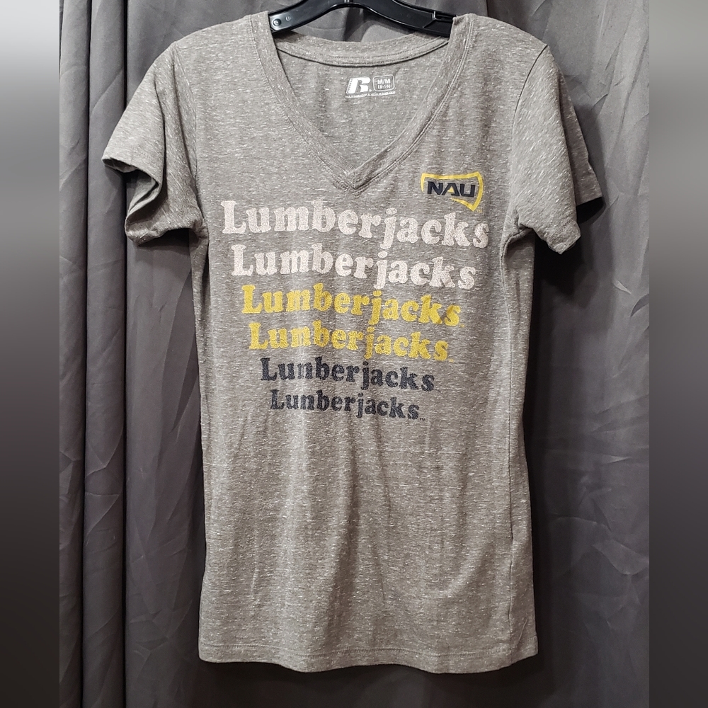 Womens Medium NAU Northern Arizona University Lumberjacks T-shirt